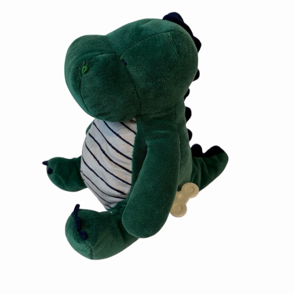 Musical Dinosaur Plush Wind Up Toy Green Lovey Nursery Carter's JUST ONE YOU‎